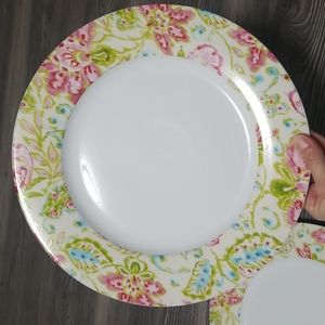 Dena Home Floral Plates set of 5